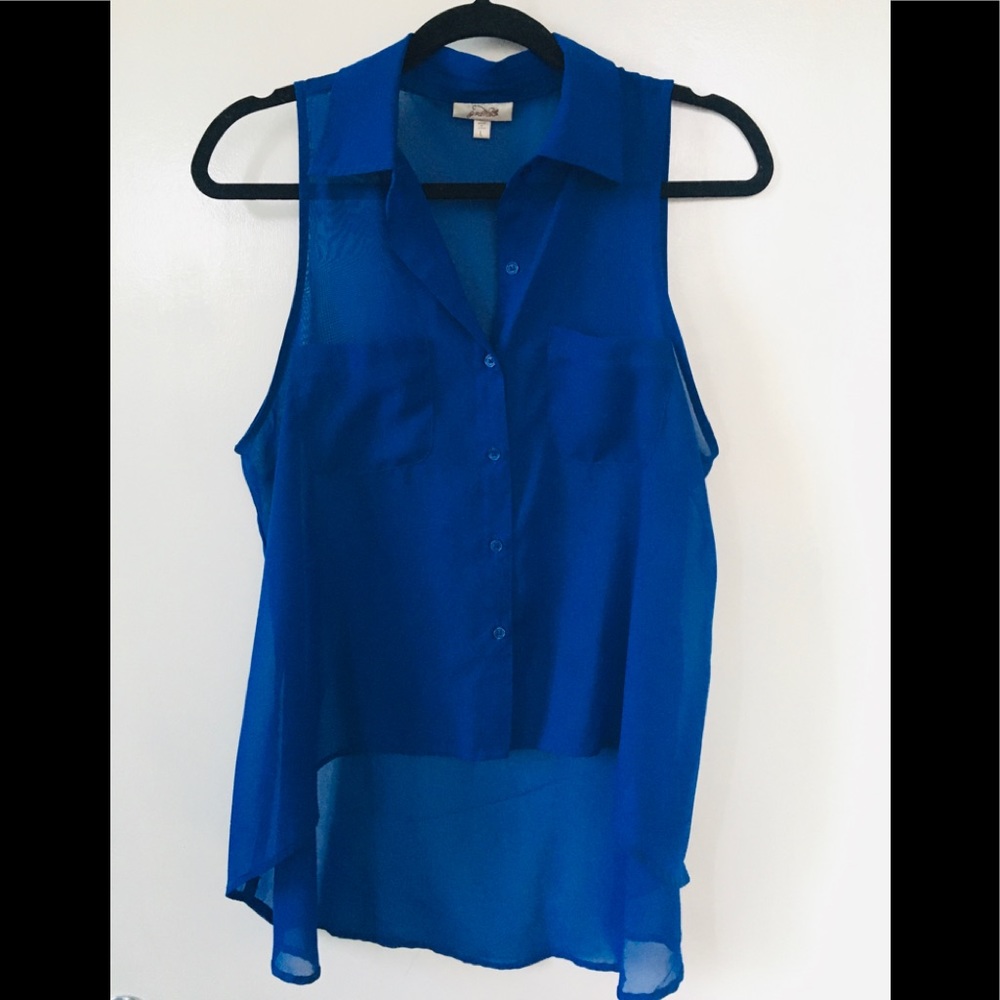 Grane Button Down Tank Top